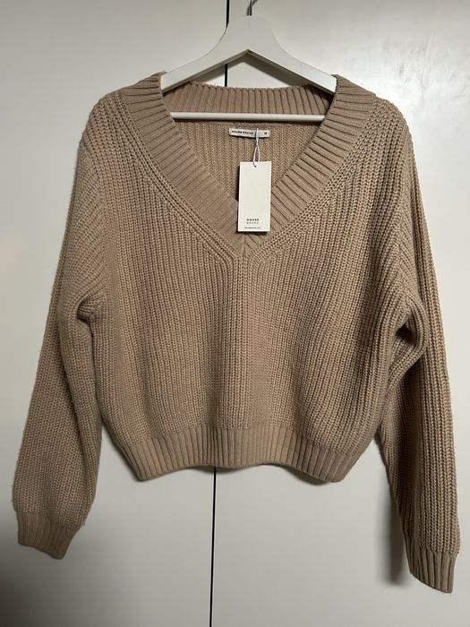 Sweter damski beżowy House rozmiar M