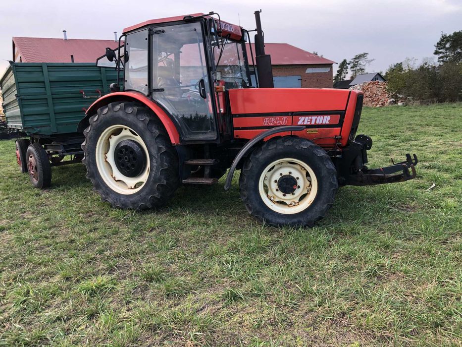 Zetor 8540 TUZ i WOM z Niemiec