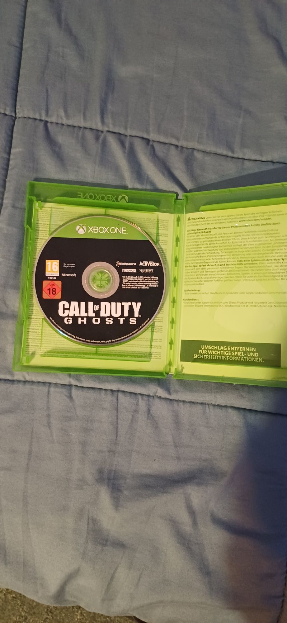 Konsola Xbox one s 1T ssd+CoD Ghosts