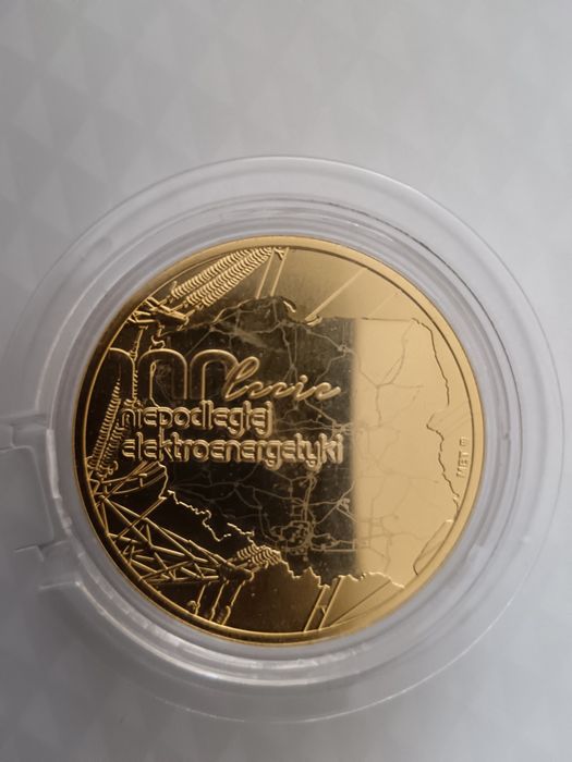 Numizmat 100-lecie niepodległej elektroenergetyki