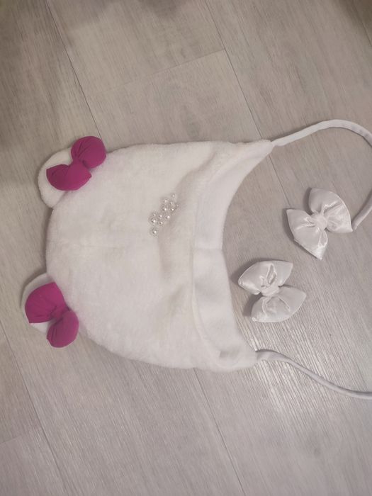 Зимняя шапка на 1-2 года зимова шапка