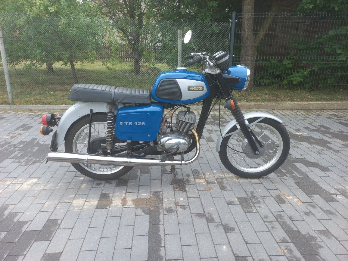 Mz ts 125 zarejestrowana