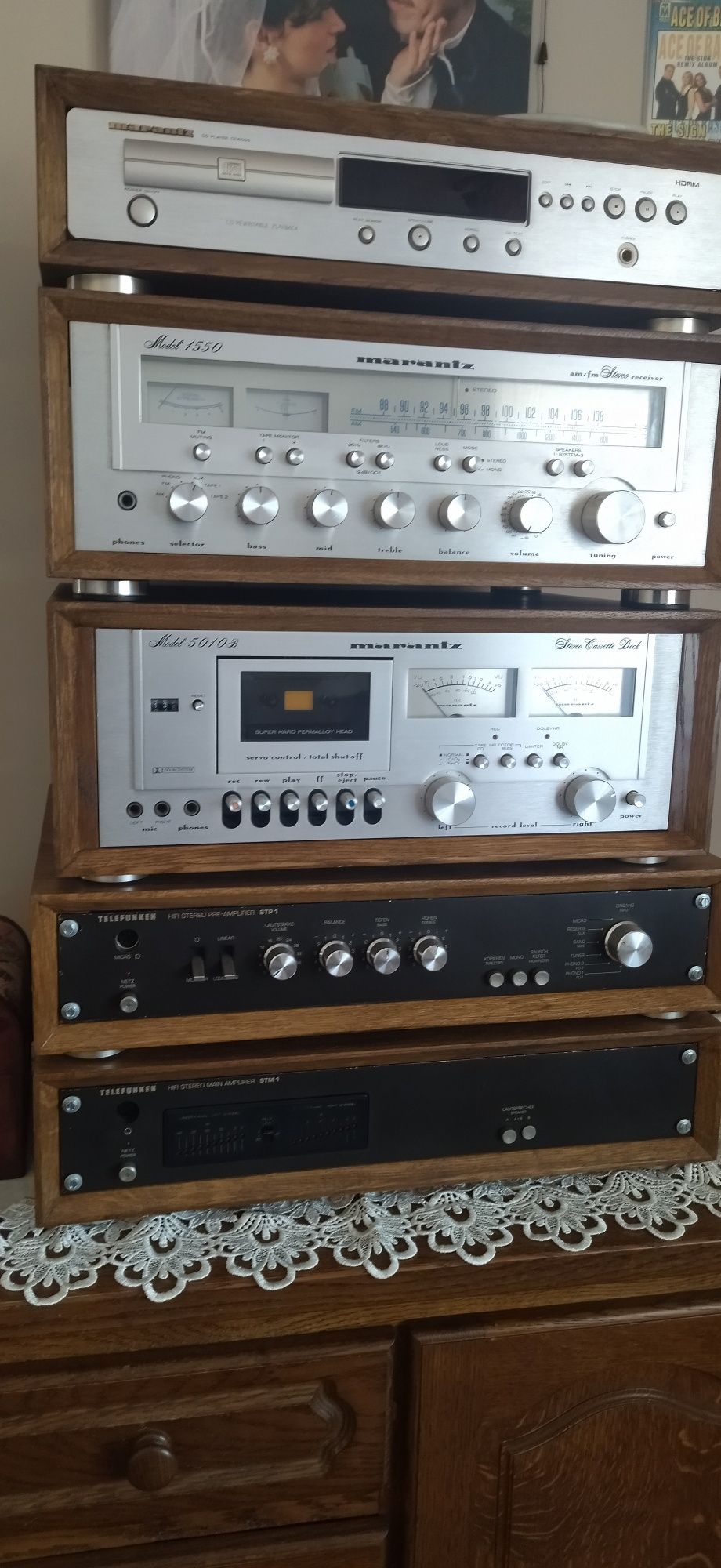 Sprzedam amplituner marantz 1550+Dec+cd