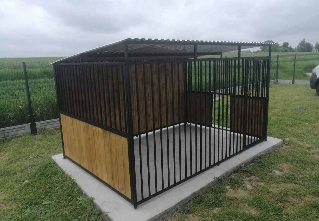 Kojec,boks dla psa 3x2m /stal