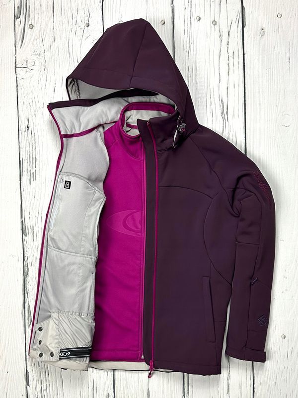 Salomon Softshellowa Kurtka 3w1 Narciarska Damska z Podpinka Membrana