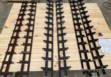 Zestaw shutters, ruchome żaluzje aluminiowe, deska sosna AB 20x95 mm