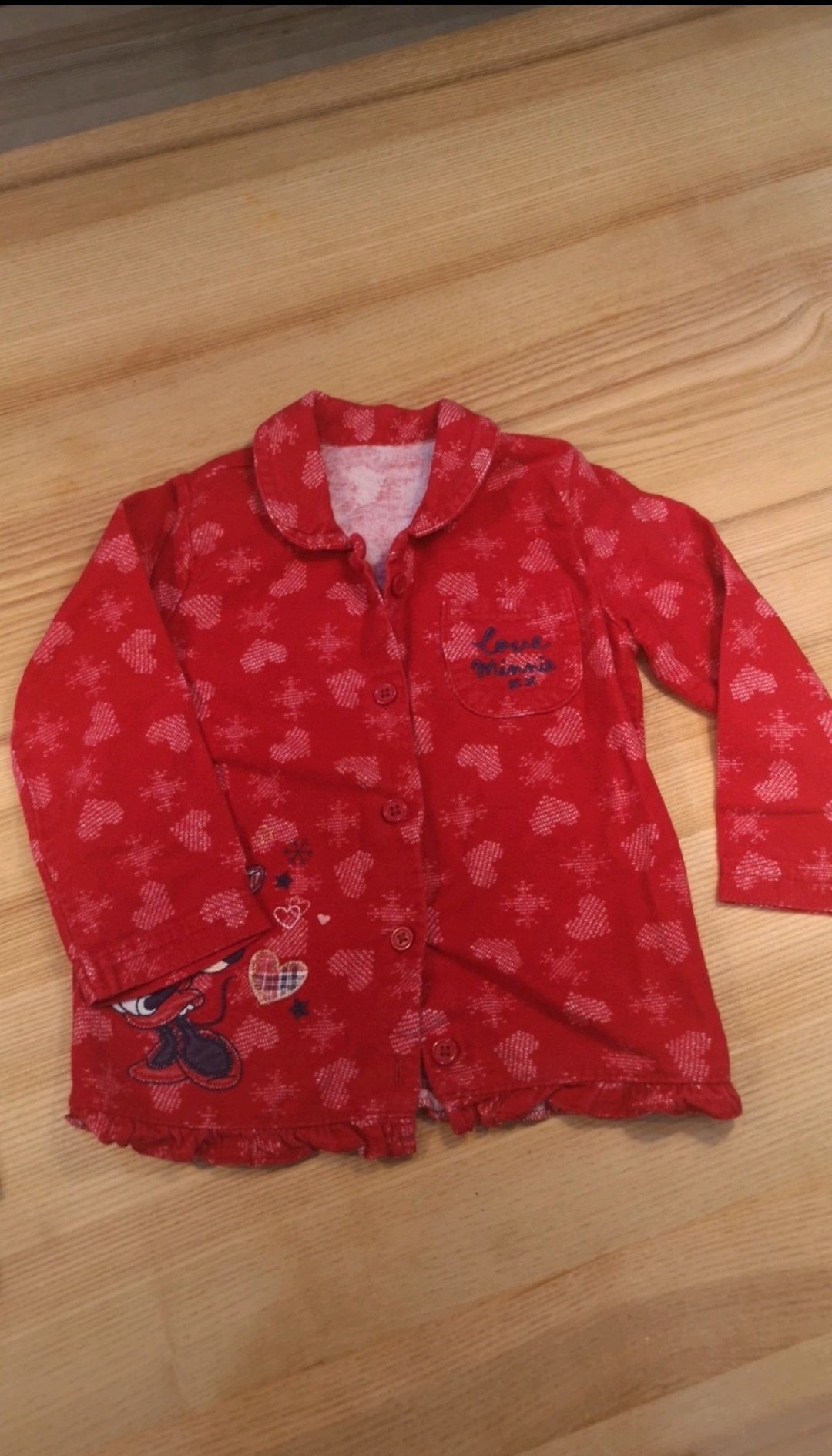 Koszula flanelowa 86 92 Mickey Mouse