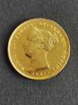 1851 - D. Maria II - 5000 Reis - Ouro