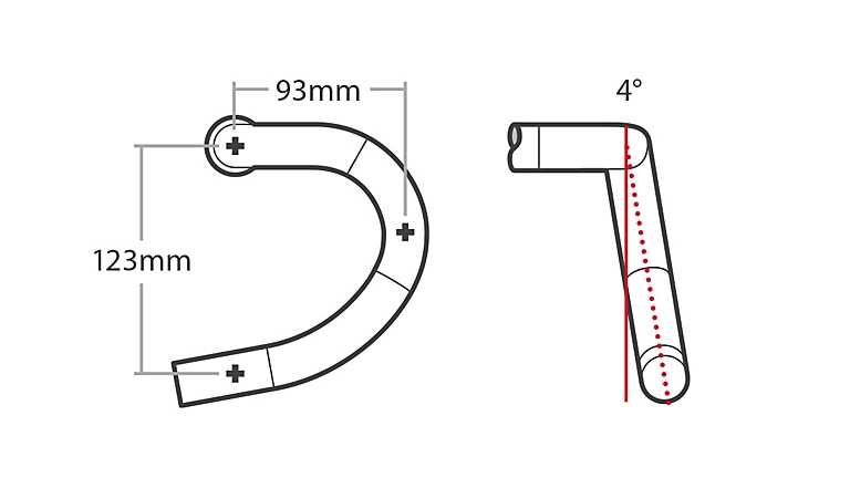 guiador + avanço Bontrager (Trek) NOVOS