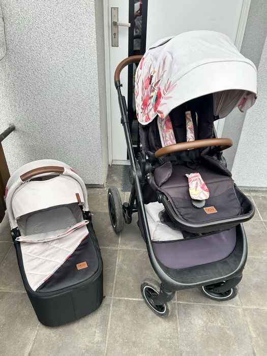 Wózek Kinderkraft birds 2w1 gondola spacerówka + akcesoria