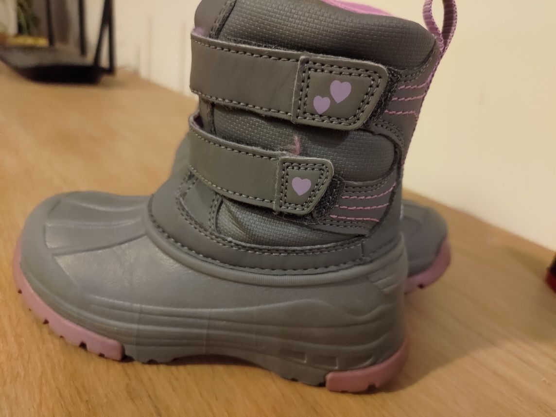 Śniegowce buty zimowe SKECHERS EUR25
