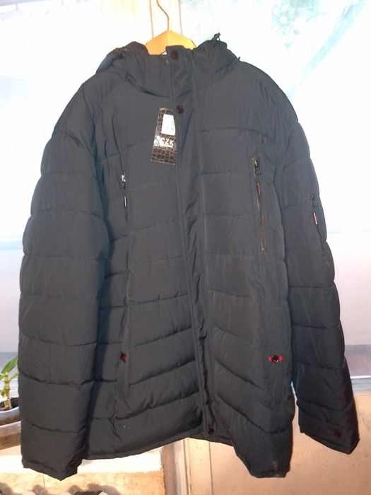 Куртка зимняя утепленная большой размер.