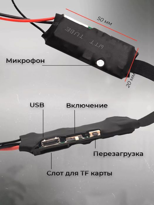 Мини WiFi камера 2Мп с удаленым просмотром онлайн