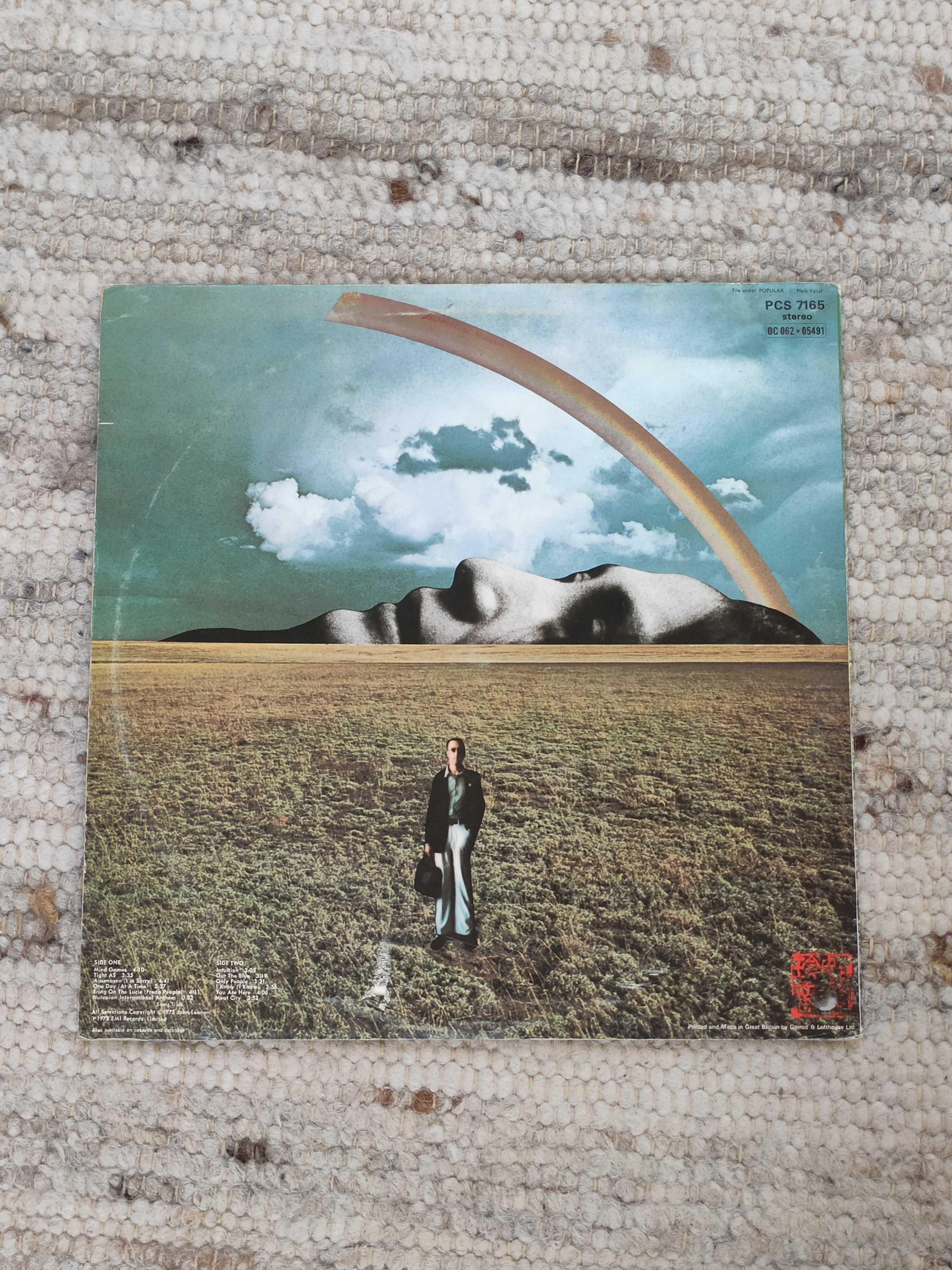 John Lennon LP Mind Games, 1. wyd. ang. 1973, winyl The Beatles