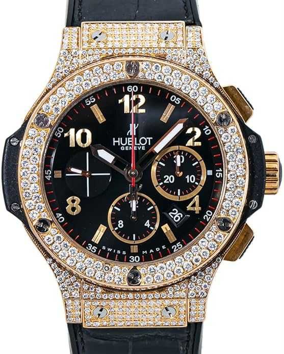 Hublot Big Bang 301.PX.130.RX.174 Diamonds 18K Rose Gold Watch 45MM