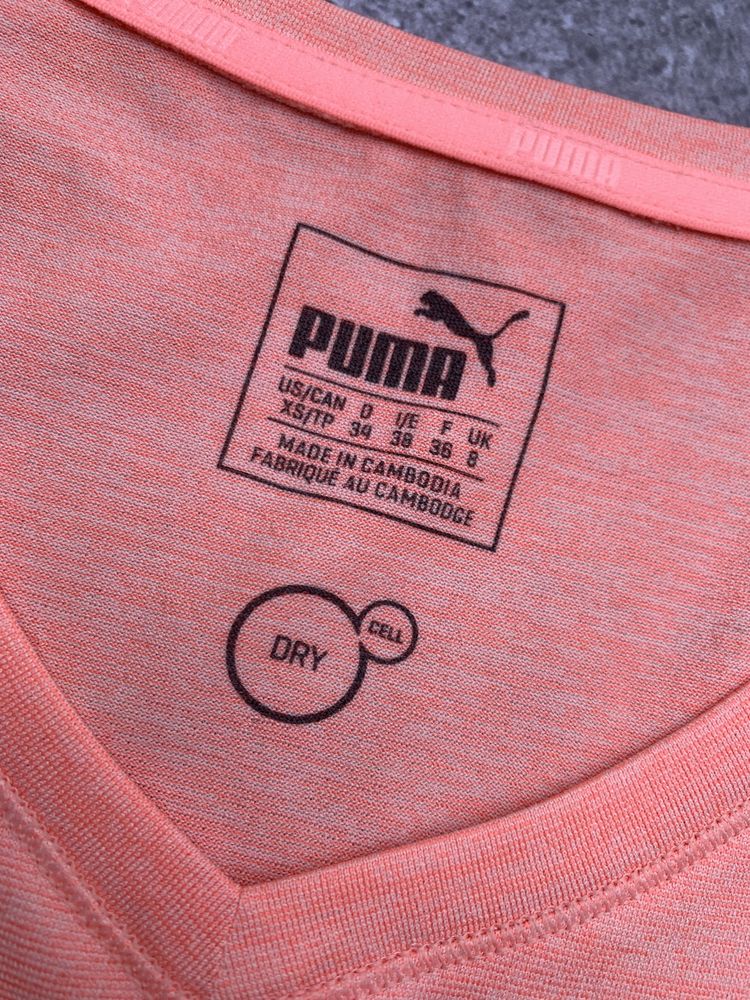 Женская футболка топ Puma Xs/S оригинал спортивная кофта