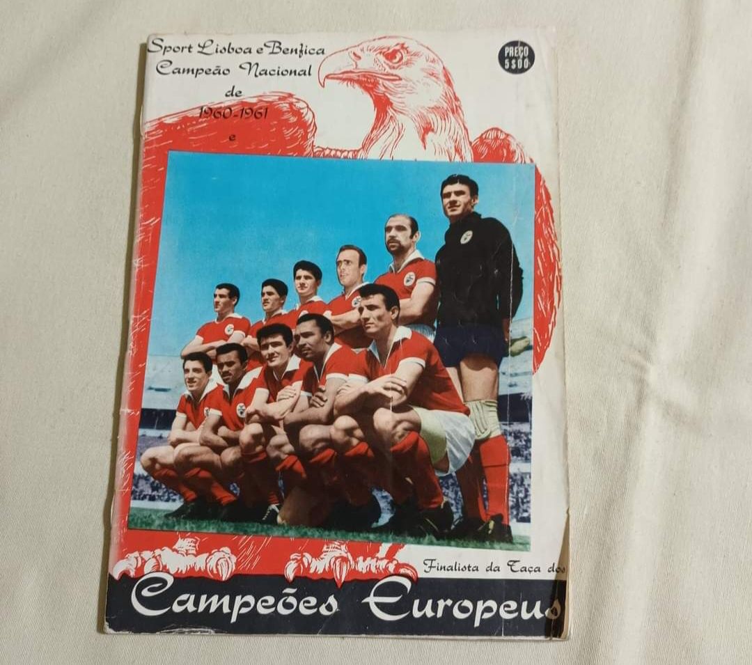 Ver fotos  revistas muito raras benfica bicampeoes
