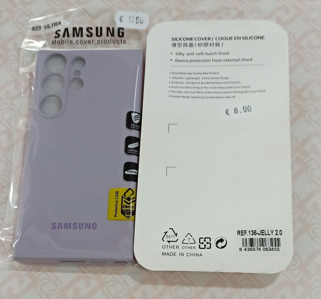 Capa Soft Touch P/ Samsung Galaxy A35 / S23 Ultra