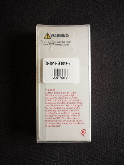 Mostek Gotoh GE104B Nickel Tune-O-Matic (do Gibson Les Paul, SG)