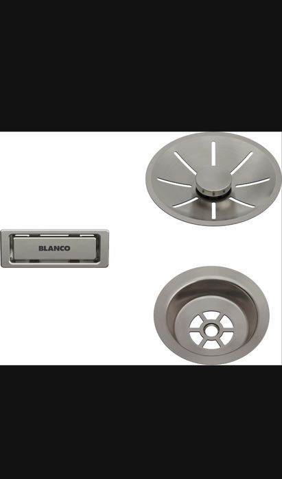 Blanco nakladka korka, sitko, Zestaw odpływowy InFino do zlewozmywaka