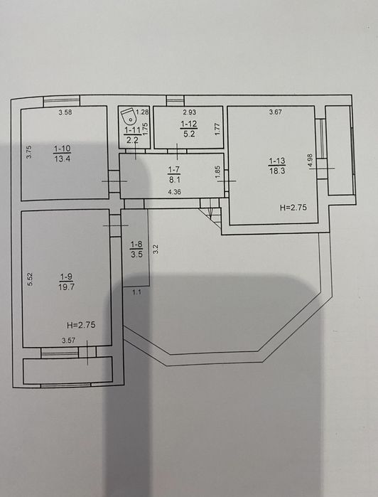 Продам великий 2 поверховий будинок