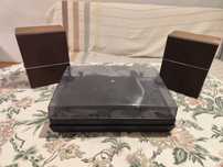 Gramofon UNITRA Artur WG-903 adapter z głośnikami