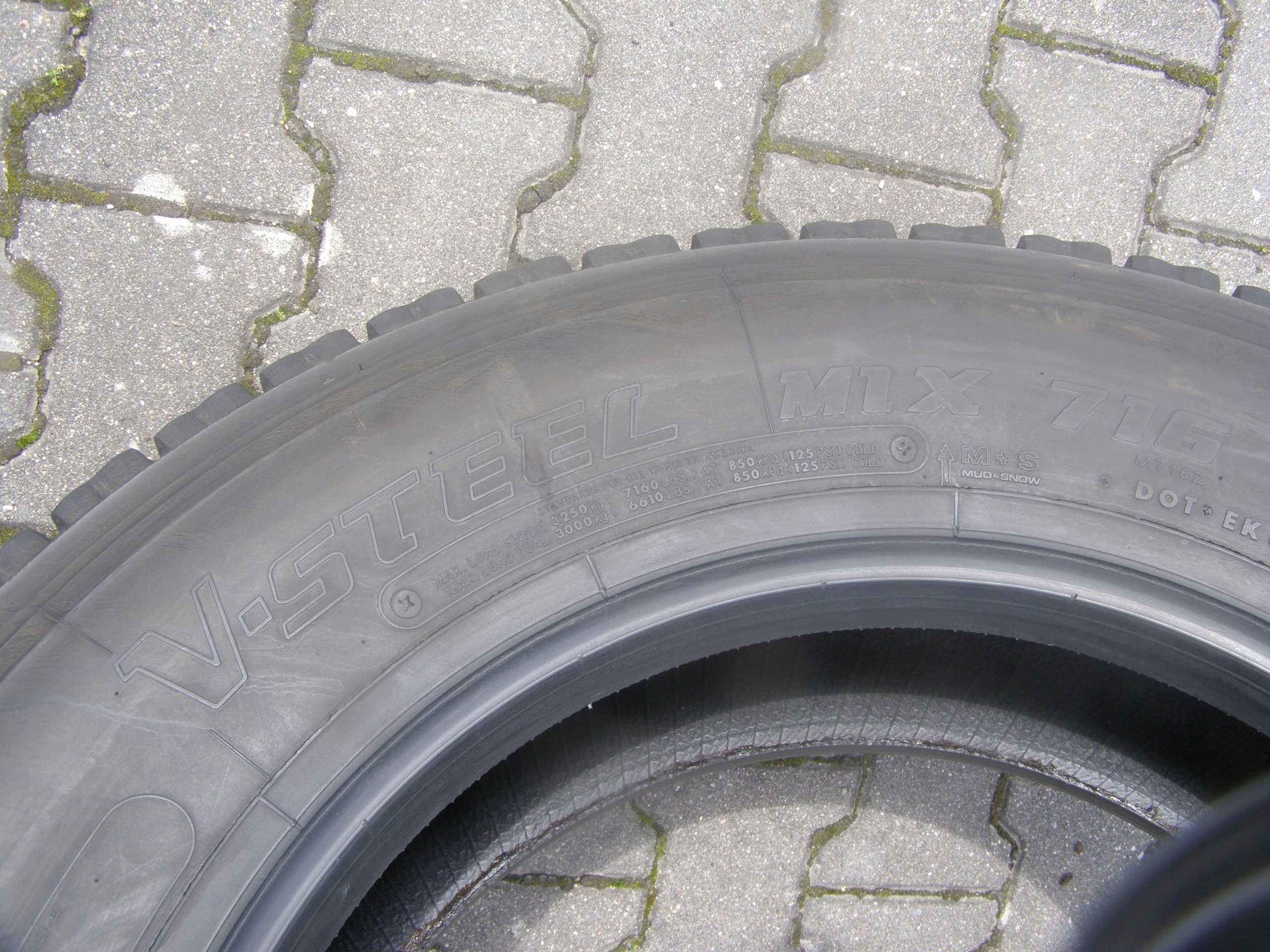 275/80/22.5 Bridgestone V-SteeL 4szt