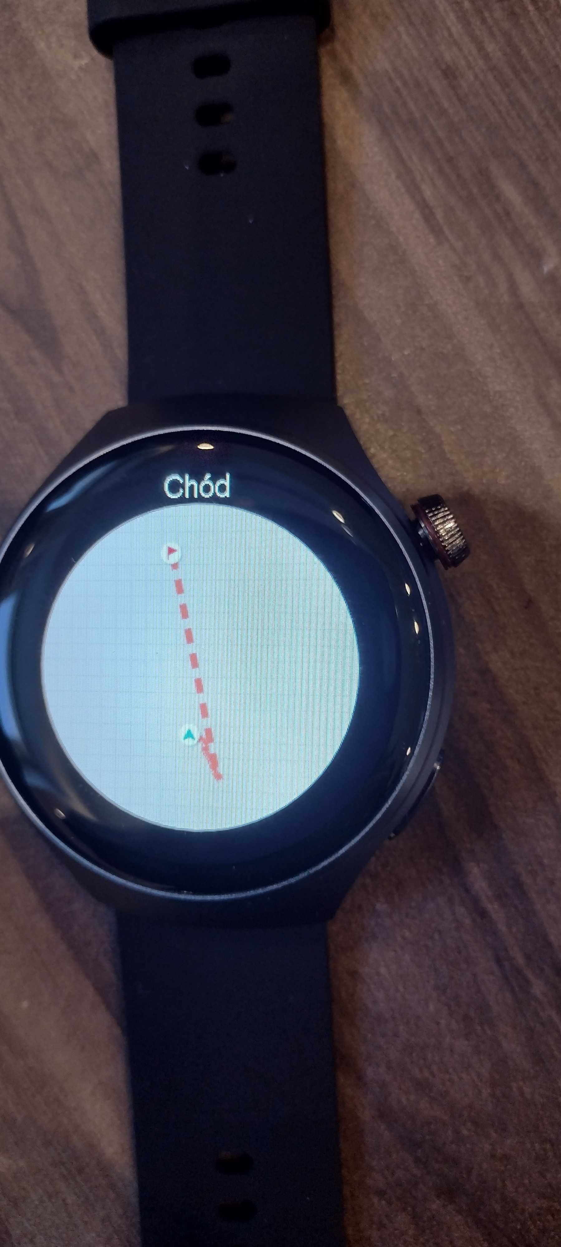 Nowy Smartwatch GT4 PRO  pasek+pasek skórzany NFC  bluetooth GPS