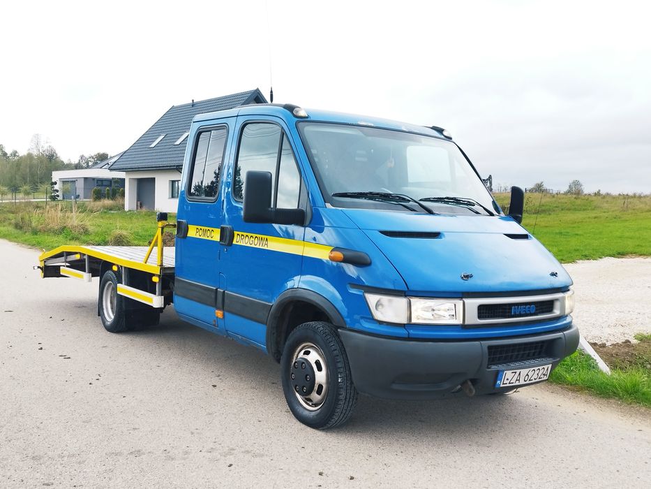 Iveco Daily 50C15 2.8 KAT B Autolaweta Hak 3.5T Tacho Dubel Kabina