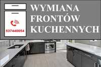 - zmiana frontów w kuchni - fronty lakierowane - wymiana blatów -