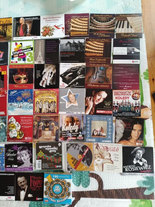 Muzyka różna,płyty CD,50 szt