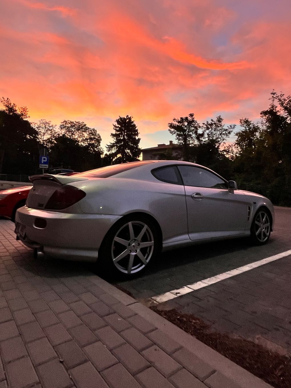 Hyundai Coupe Nowe opony i felgi, uszkodzona uszczelka pod głowicą, przelot, popcorn