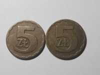 Monety 5 złotych od 1976 do 1977