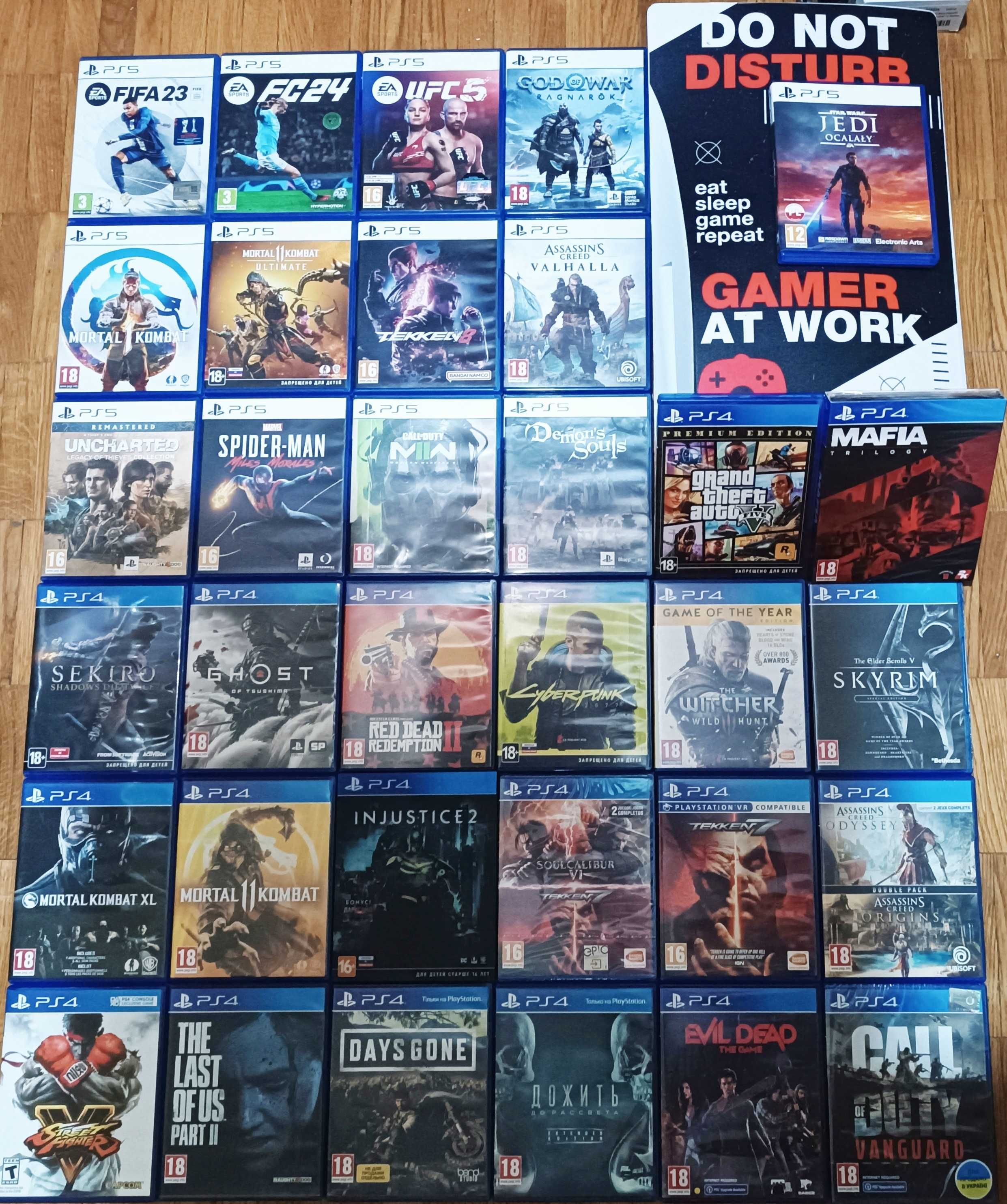 Лиц.PS4Slim"GTA5/RDR2/MK/GodWar/NFS/Fifa"(Обмен Приставки/игр)+пультДУ