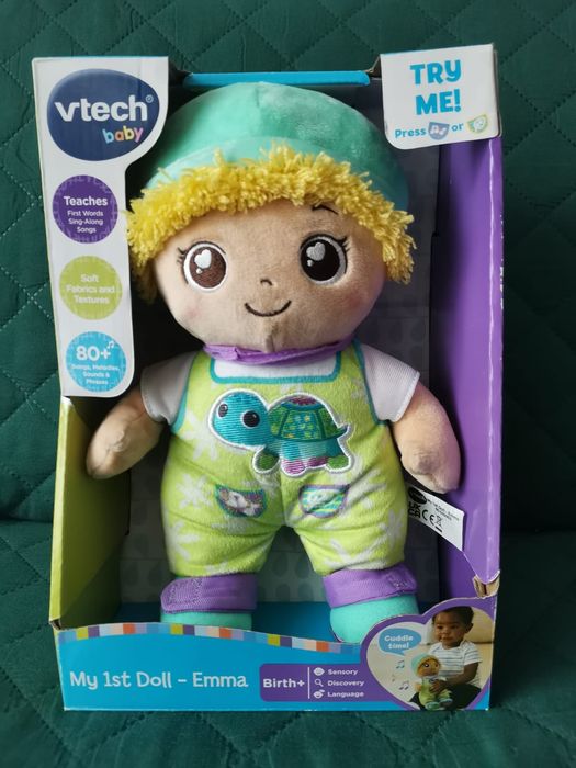 VTech Baby My  1st Doll Emma lalka interaktywna język angielski