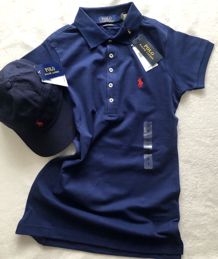 Koszulka damska z kolnierzem - Polo Ralph lauren S-Xl