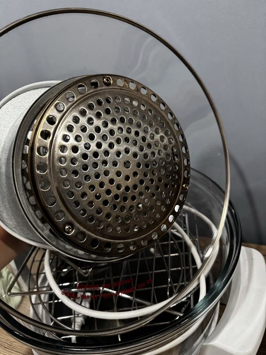 Kombiwar halogenowy konwekcyjny piekarnik termoobieg 1400 W + akcesori