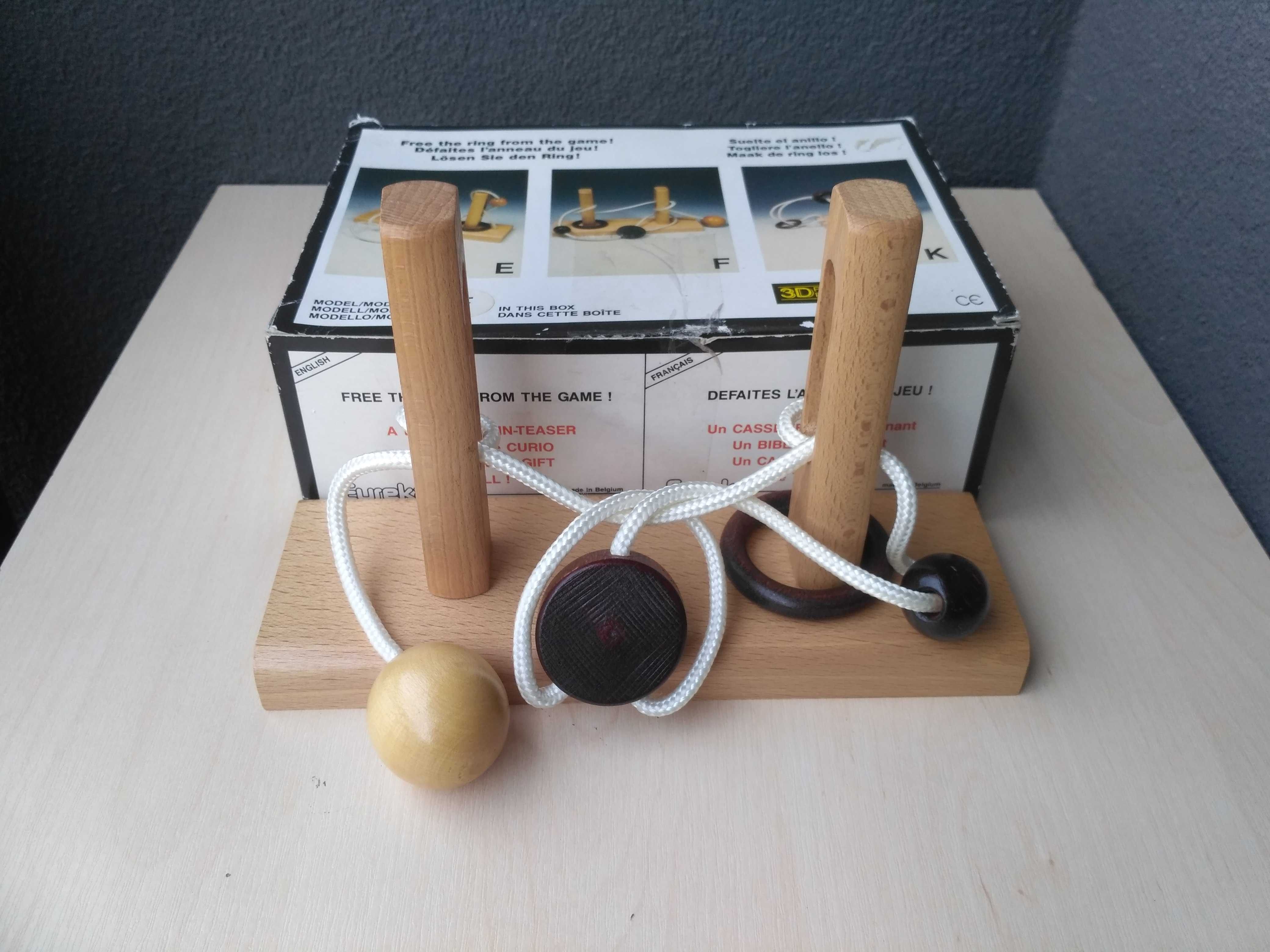 Drewniane puzzle 3D wersja F