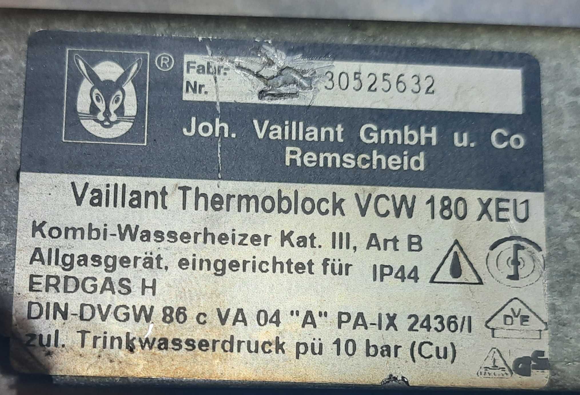Części Vaillant Thermoblock VCW 180 XEU