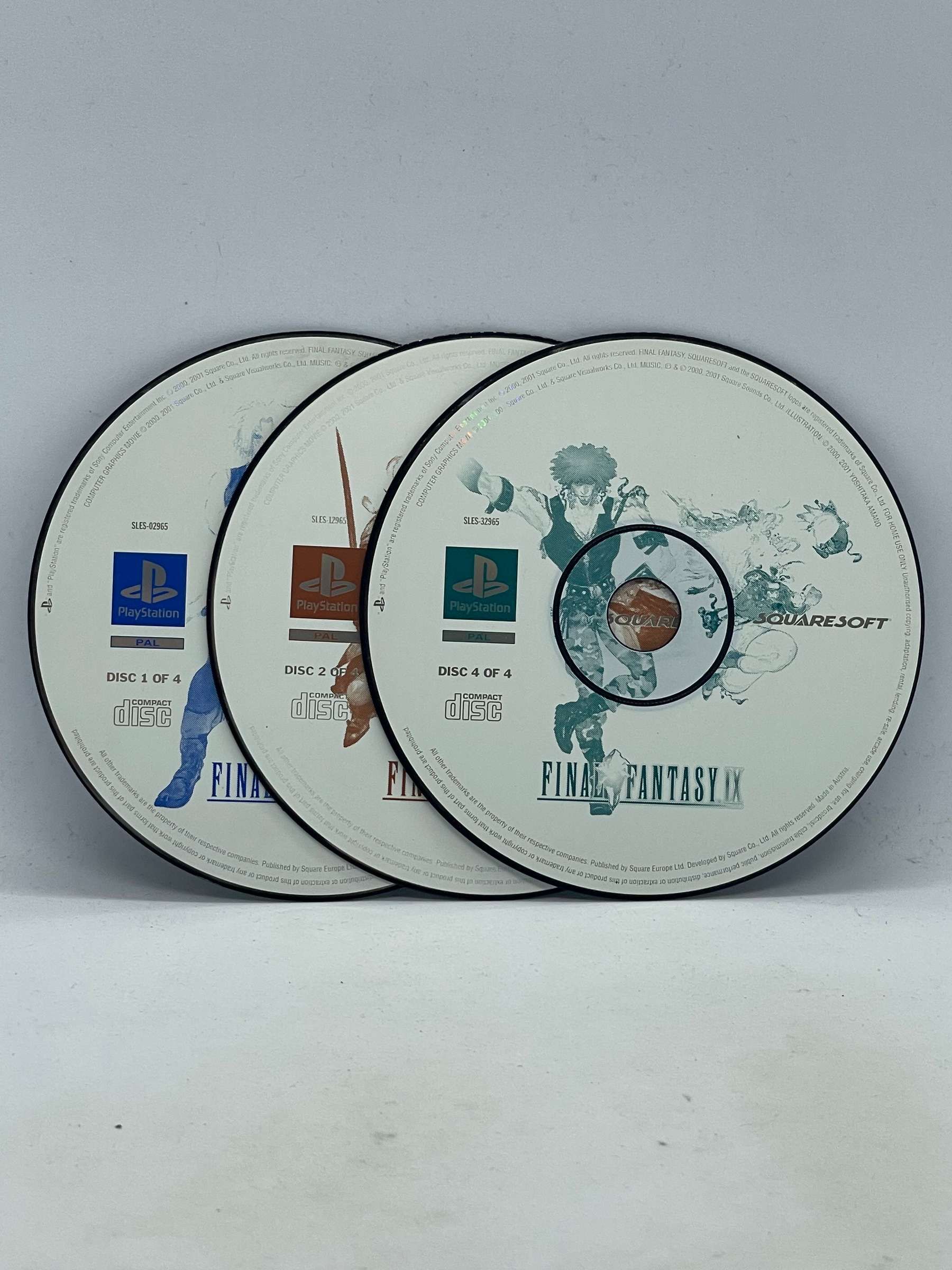 Final Fantasy IX PS1 PSX NTSC-U (3/4 CD) (sama gra) Po Angielsku