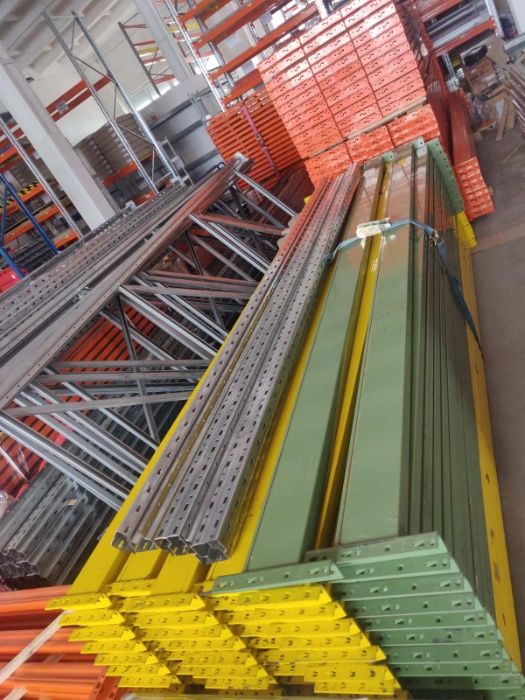 Стеллажи б/у, паллетные стеллажи б/у, стелажі палетні, бв стелажи