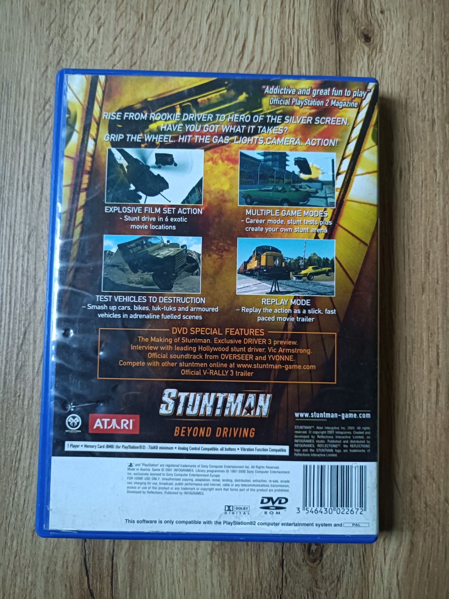 Gra Stuntman na PlayStation 2