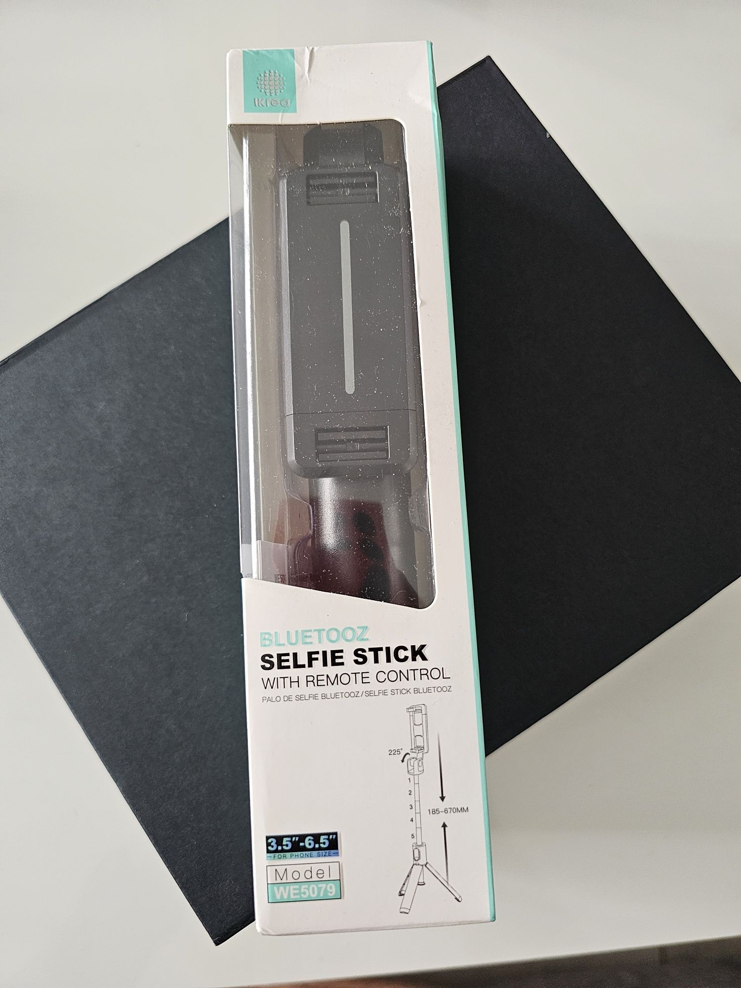 Stojący selfie stick na Bluetooth pilot statywy