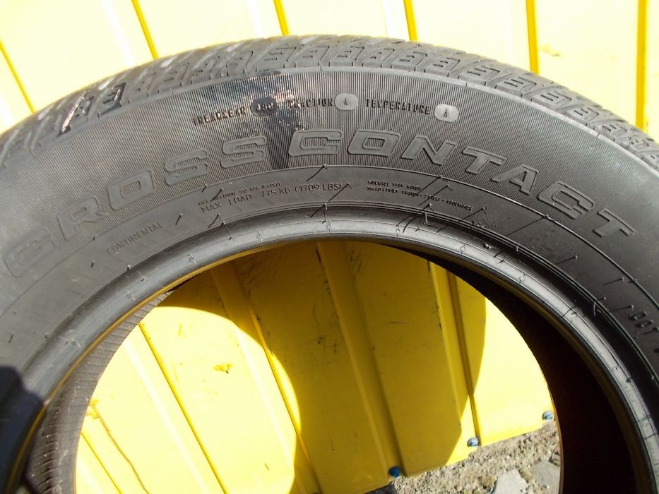 Opony całoroczne 225/60R17 CONTINENTAL