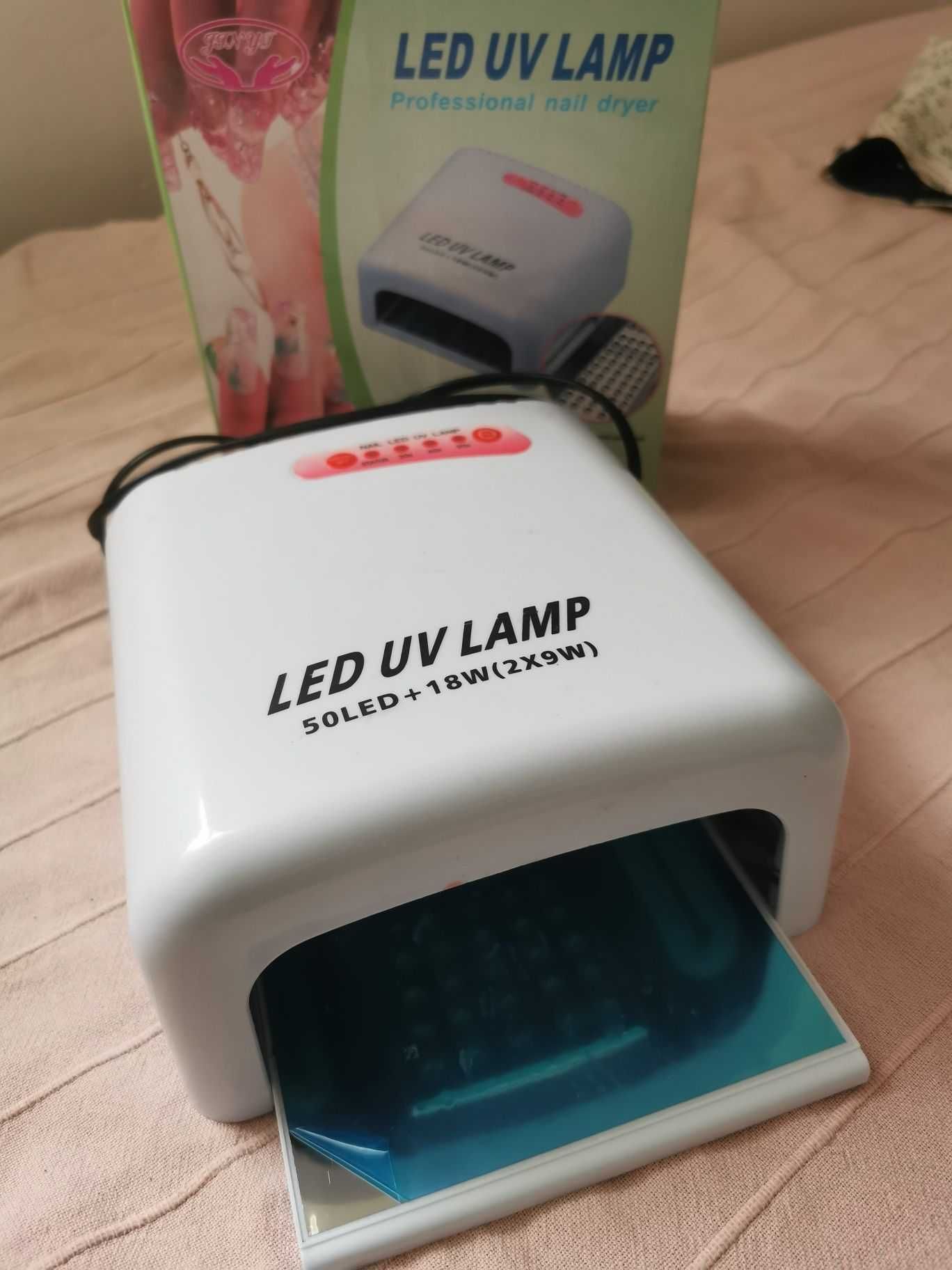 Okazja! Lampa UV 18V Led 50 do żeli i hybryd mało używana