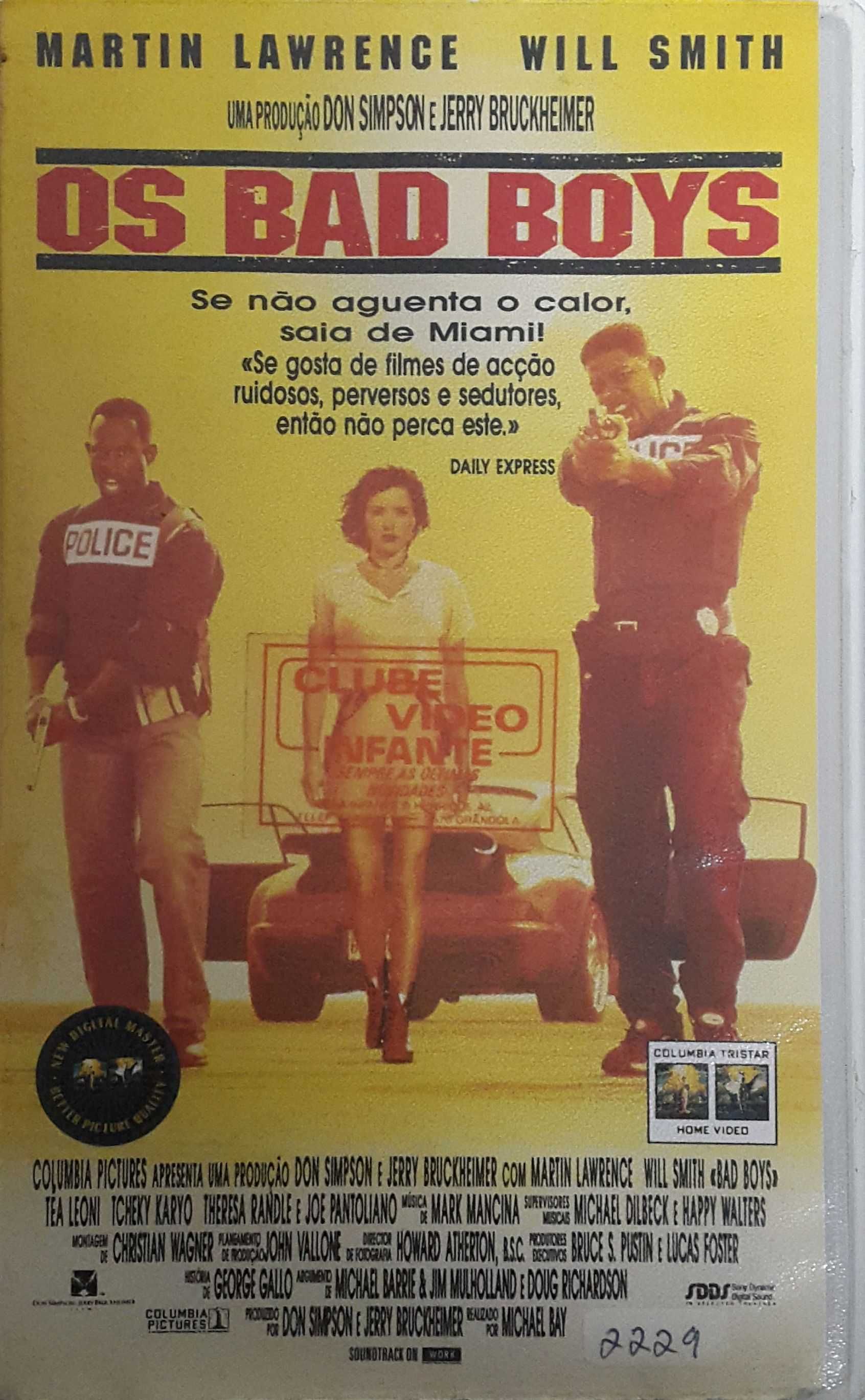 63° Pack de 8 filmes VHS