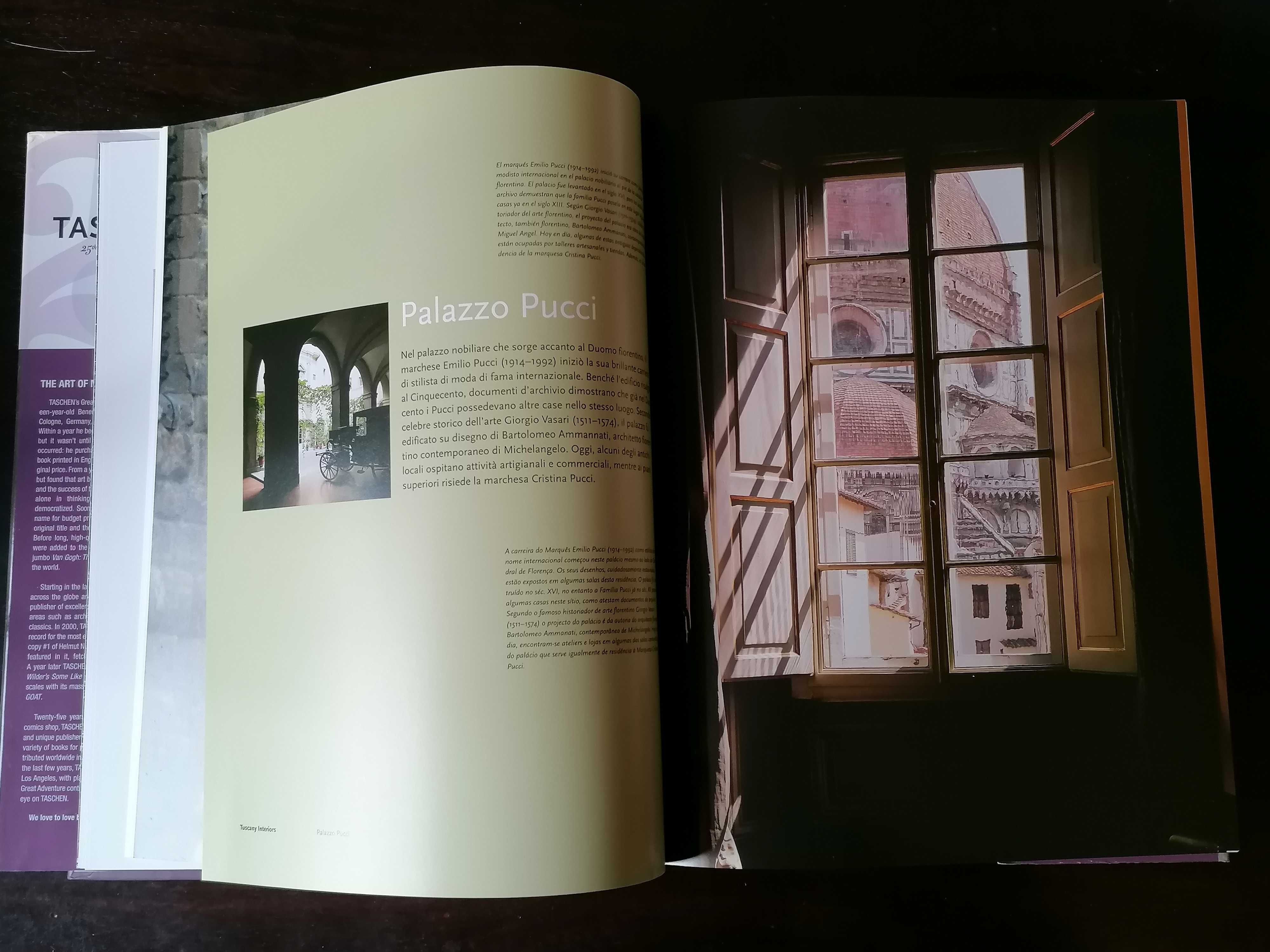 Album "Tuscany Interiors" Taschen (2005r.)