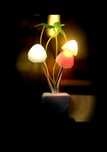 Kreatywny grzyb LED Avatar lampka nocna Bed Saving Sensor Light Lamp R