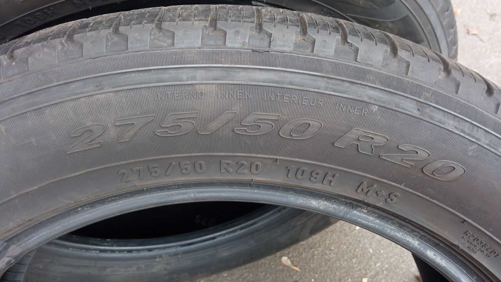 275/50 R20 PIRELLI SCORPION VERDE ALL SEASON б/у 4-5мм. 109H-2018 рік