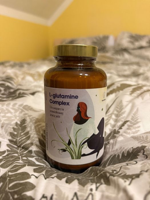 L-glutamina z aloesem HealthLabs nowa suplement diety